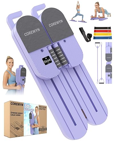 Portable Pilates Reformer Board for Home Workouts – Smooth, Full-Body