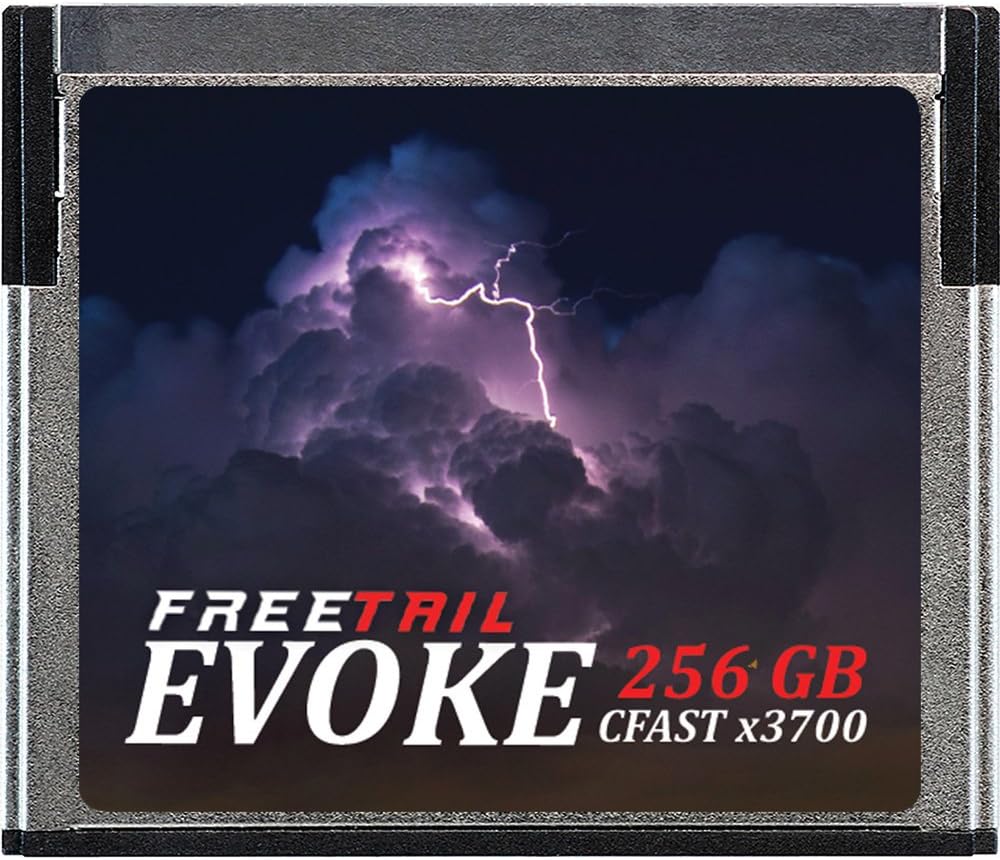 FreeTail Evoke 3700x 256GB CFast 2.0 Memory Card, Up to 560MB/s, VPG-130 (FTCF256A37)