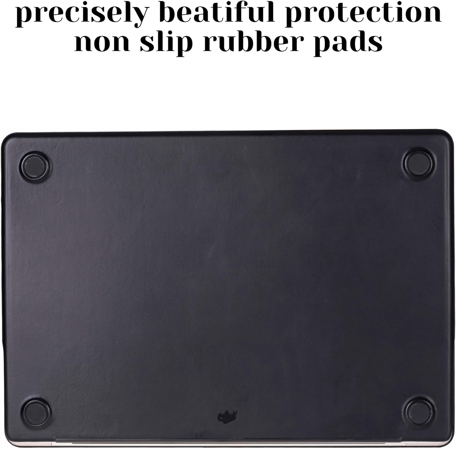 BLACKBROOK Premium Full Grain Leather Hardshell Case for Apple MacBook Pro 16", Butler Top and Bottom Leather Shells for Protection (Black, MacBook Pro 16")