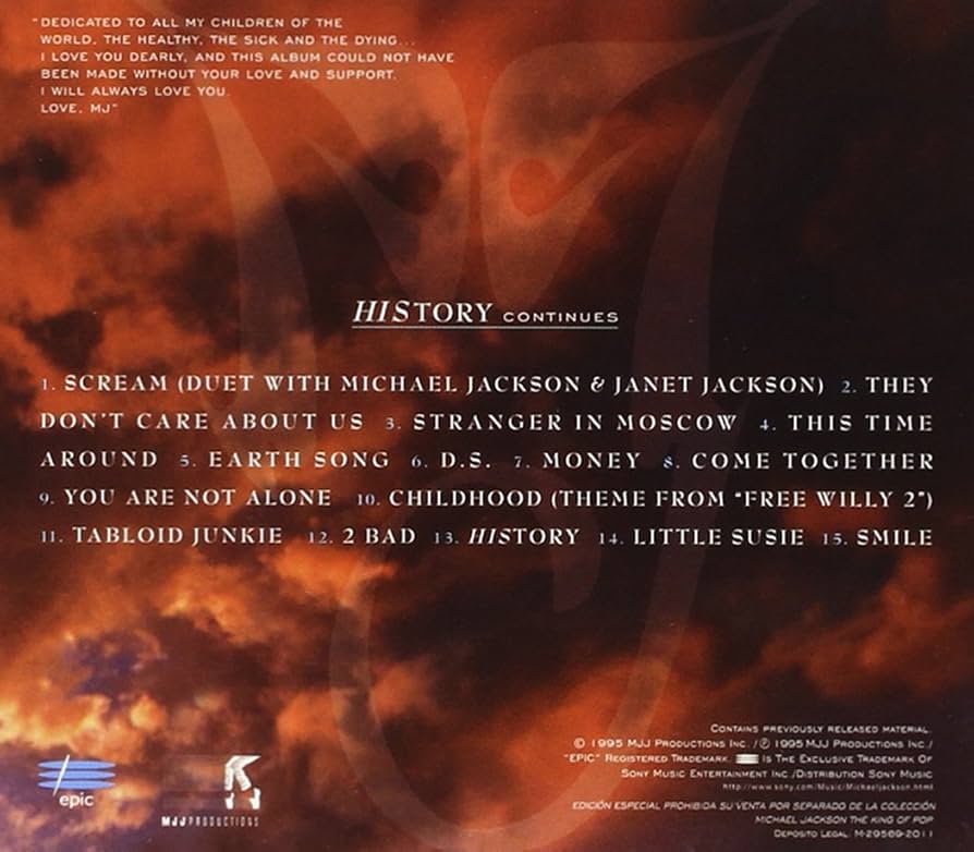 HIStory - Past, Present And Future - Book I - Special