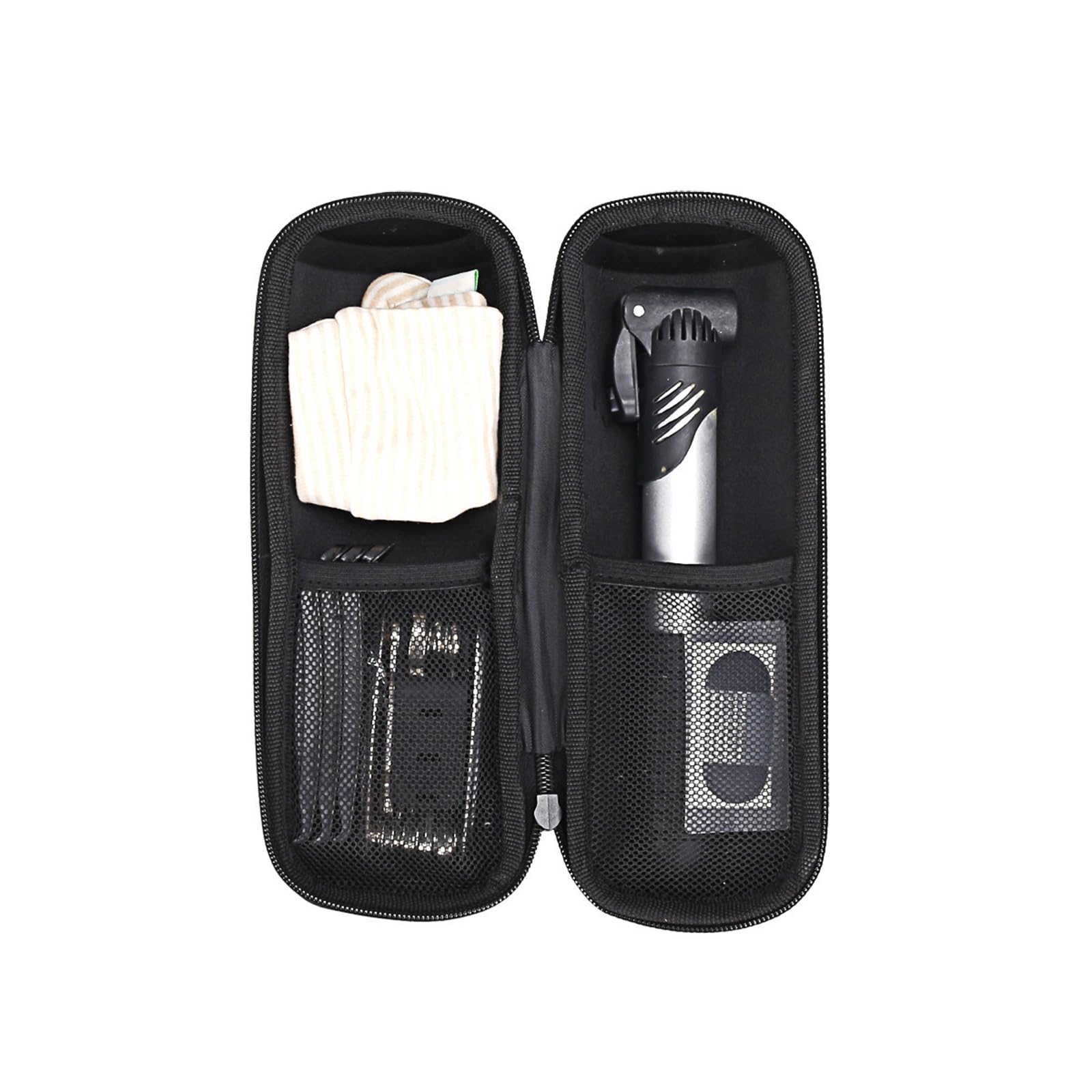 Porte-outils De Réparation Pour Vélo - Se Fixe Sur Le Cadre Ou Porte-bidon - Rangement Compact Pour Rustines, Clés, Démonte-pneus - Idéal VTT Et Route - 3