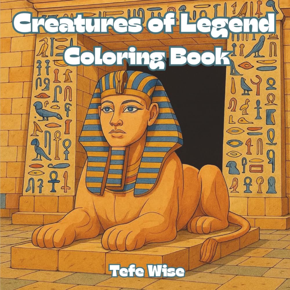 Creatures of Legend Coloring Book: A Relaxing Coloring Book of Mythical and Legendary Creatures for Fantasy Lovers