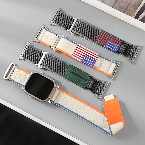 Miniatura 2 de Trail Loop for Apple Watch Band 49mm 45mm 41mm 44mm 40mm 42mm 38mm, iWatch Bands Women Men Sport Strap Nylon Bracelet Wristband for Apple Watch