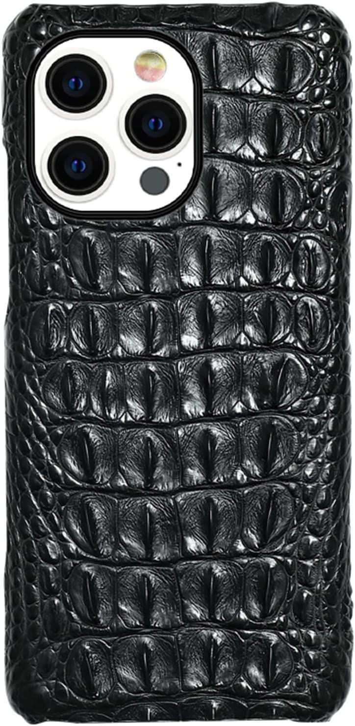 Coque iPhone 13 antichoc fine en cuir véritable premium - 8