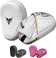 Vista 1 de Mytra Fusion Boxing Pads - Focus Mitts MMA Muay Thai Boxing Mitts for Kickboxing Training and Martial Arts