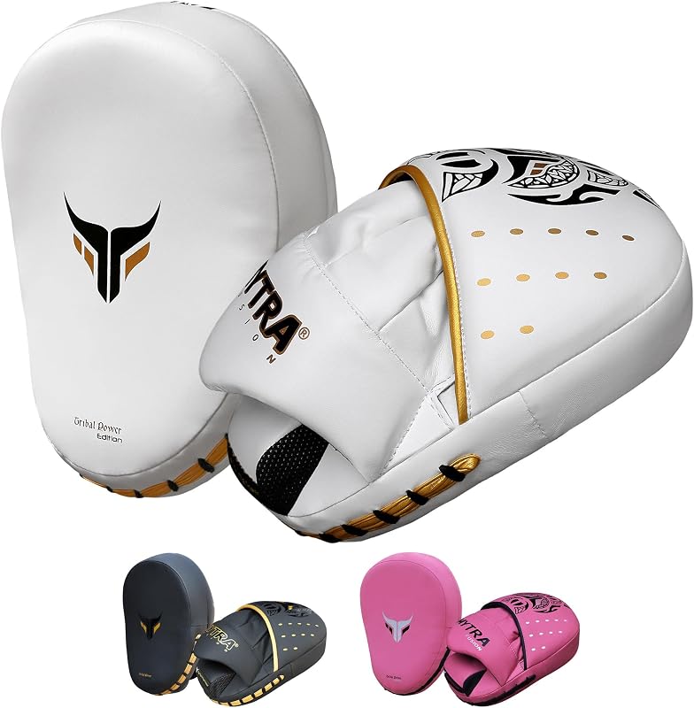 Mytra Fusion Boxing Pads - Focus Mitts MMA Muay Thai Boxing Mitts para entrenamiento de kickboxing y artes marciales