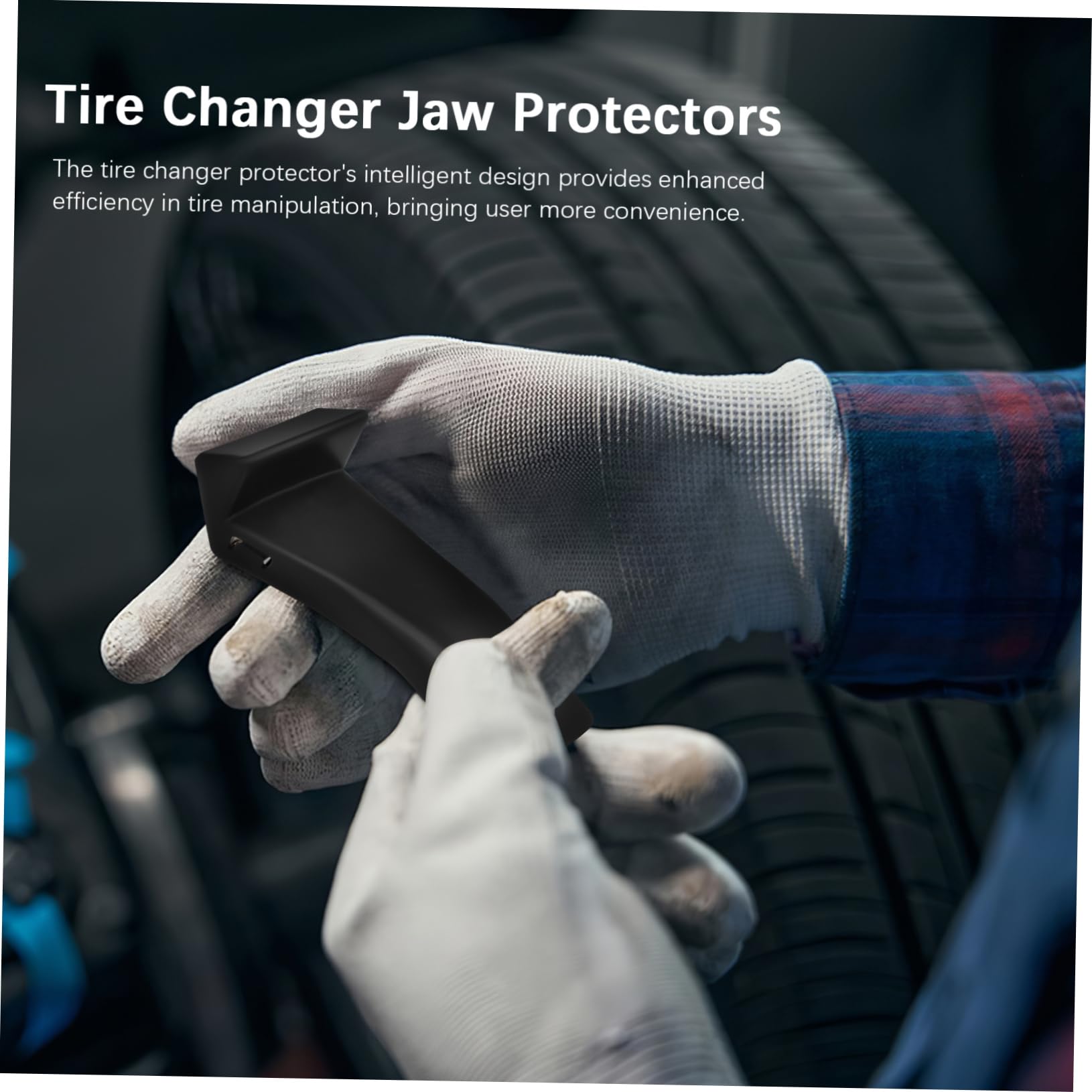 SOLUSTRE 20pièces pour Mâchoires De Changeur De Pneu Accessoires De Démontage pour Machine à Pneus Protège-Jaws
