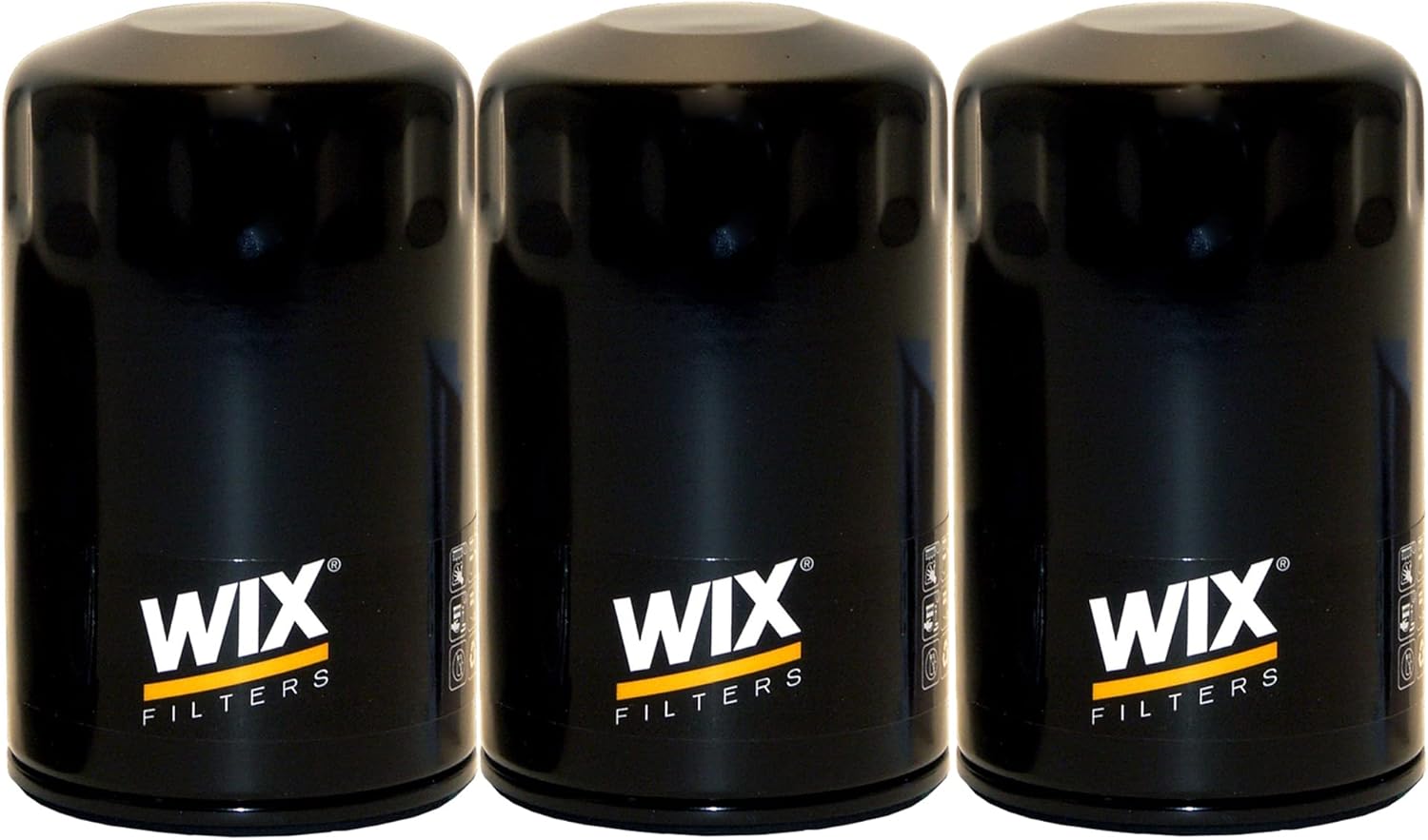 Set of 3 Engine Motor Oil Filters For Chrysler Dodge Ford Jaguar Jeep Lincoln Mazda Mercury Mitsubishi AJ27