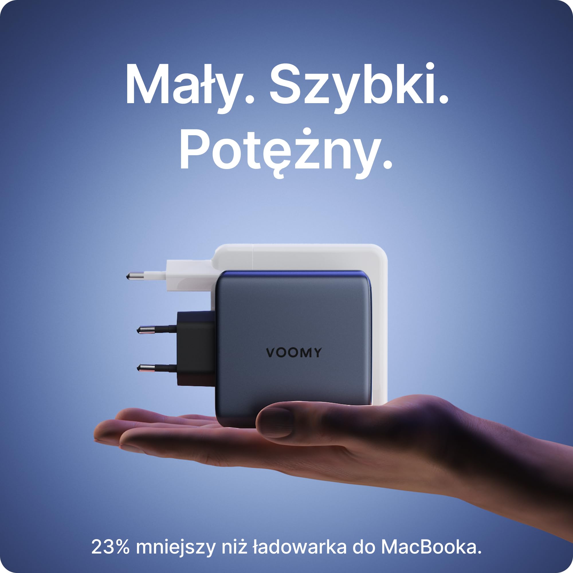 Voomy Ładowarka USB C 140W 4 w 1, Szybka Ładowarka GaN do Laptopa, Tabletu i Smartfona (140W)