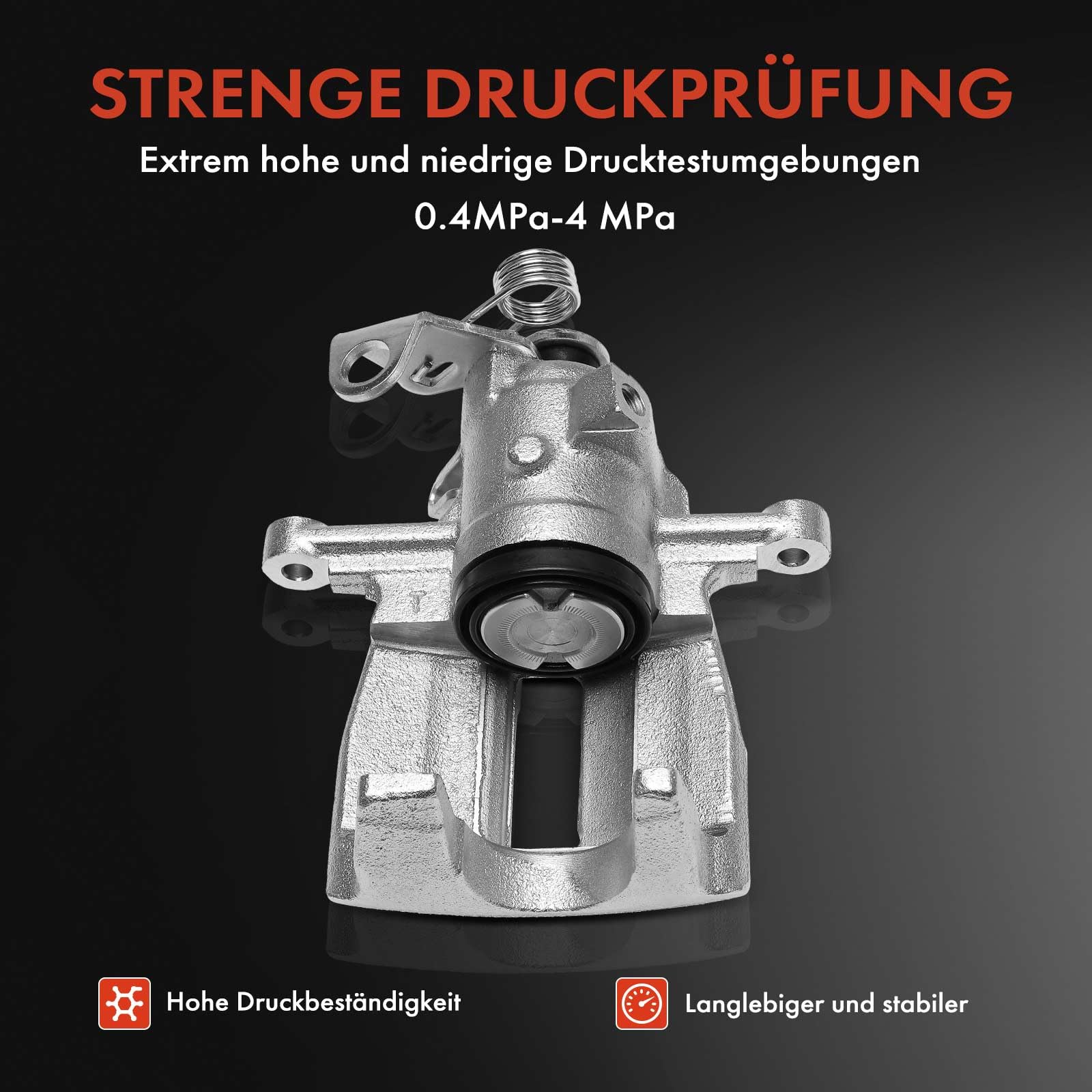 Frankberg 2x Pinza de freno + 2x Discos de freno + 4x Pastillas Trasera diámetro 294mm Compatible con M.u.l.t.i.v.a.n V 7E_ 7H_ M.u.l.t.i.v.a.n VI SG_ SH_ Transporter VI Replace# 343430