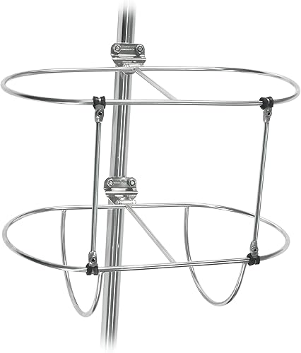 Windline FND-3 Soporte de guardabarros doble para guardabarros de 9" - 11"