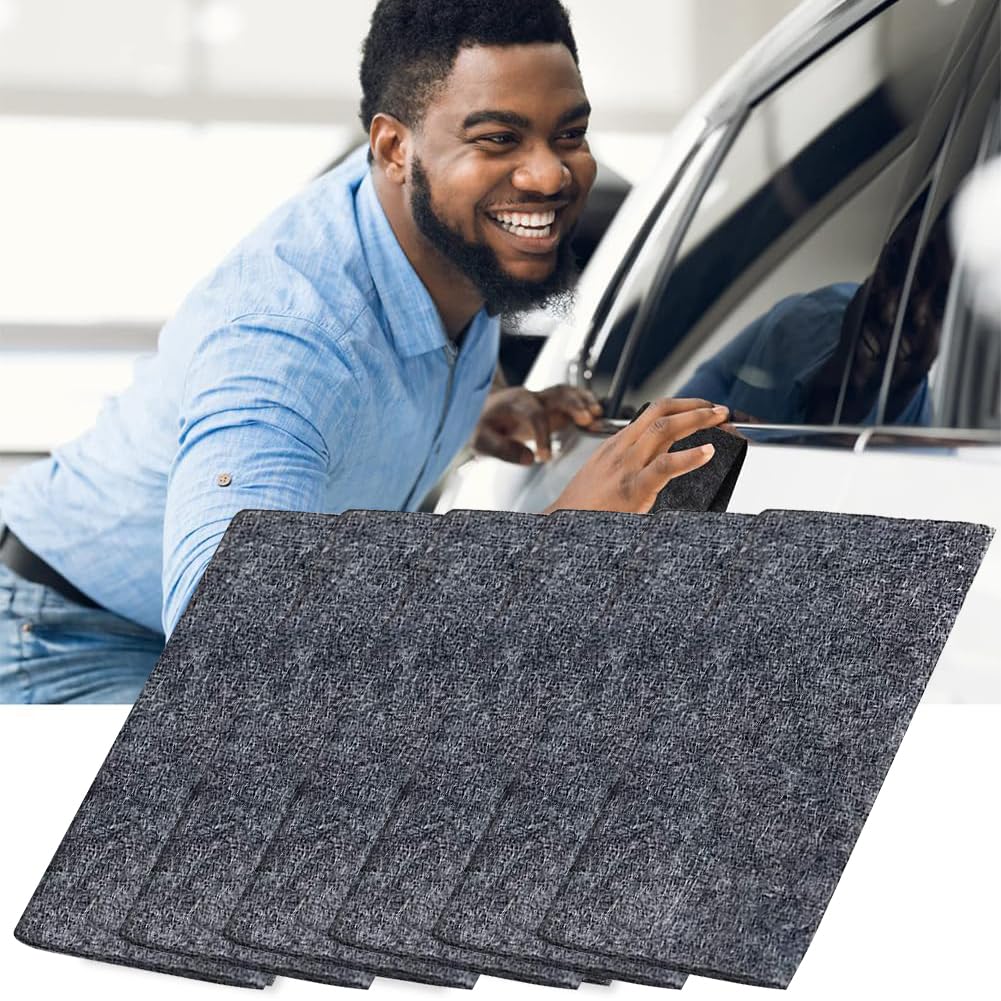 2 Pezzi Panno Di Rimozione Dei Graffi Delle Auto In Nano - Utilizzare - Foto 7