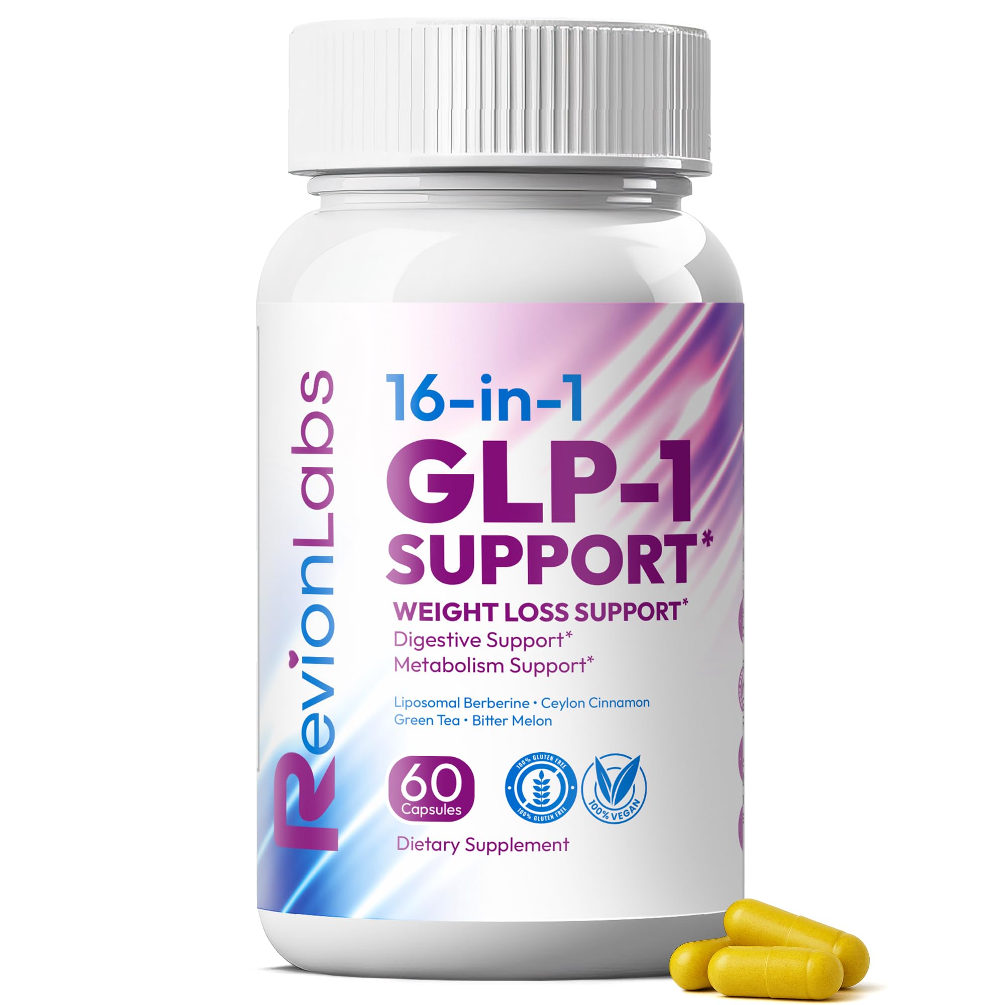 glp 1 for weight loss price Amazon.com: Revion LABS GLP-1 Support Weight Loss Supplement - Natural Appetite Suppressant for Women Men