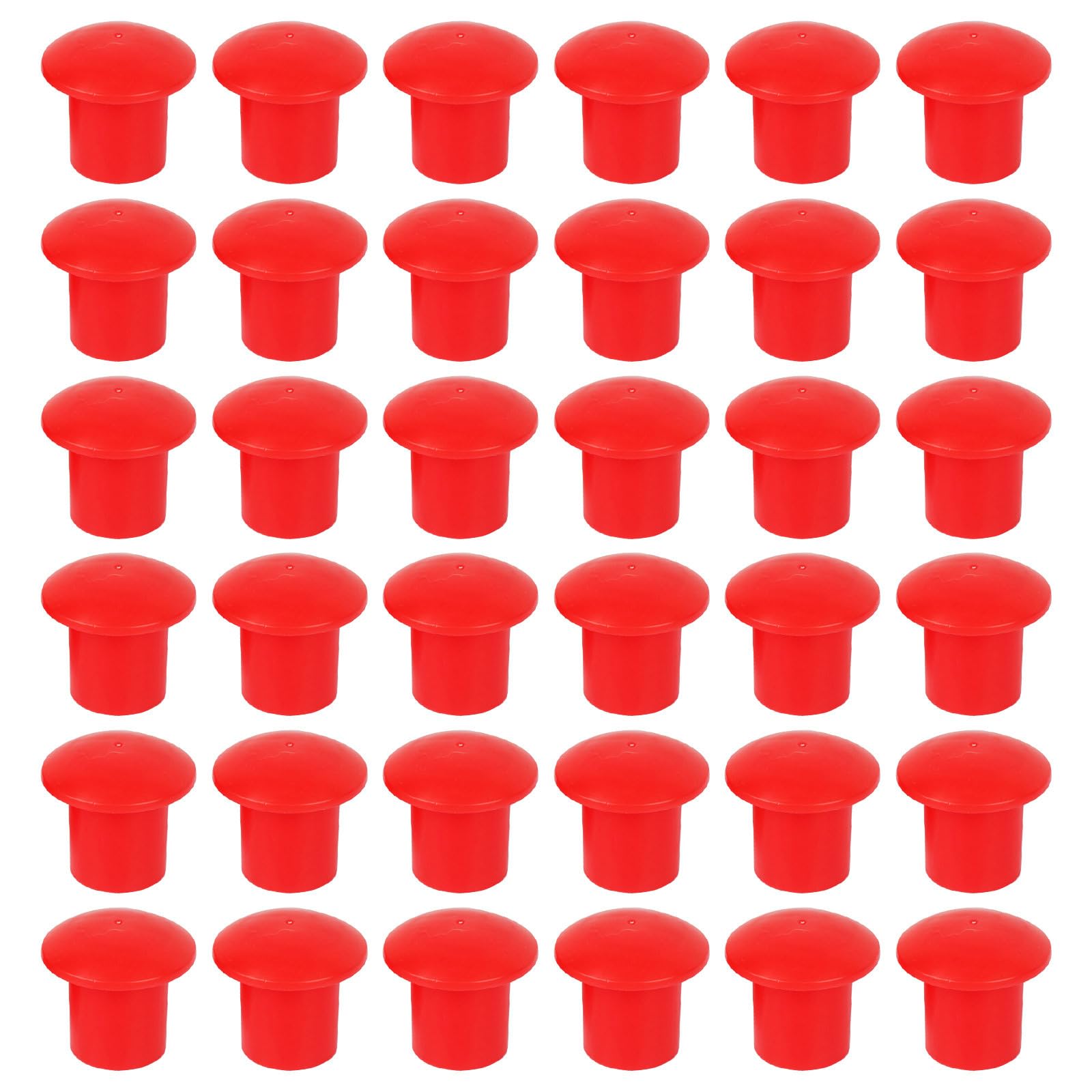 Capuchon de Sécurité pour Barres D'armature Rouge 60 Pièces