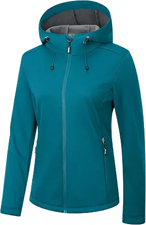 Outdoor Ventures Women's Waterproof Fleece-Lined Softshell Jacket