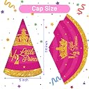 Party Propz Half Birthday Decorations For Baby Girl - 24Pcs Half Way To One Decoration Kit | Half Birthday Banner (Cardstock, Latex) gallery image