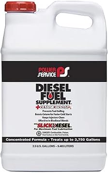 Power Service 01050-02 +Cetane Boost Diesel Fuel Supplement - 2.5 Gallon