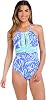 High Neck Keyhole Mio One Piece Swimsuit