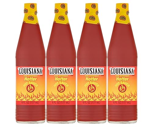 Miniatura 10 de Louisiana Brand Hot Sauce Louisiana Hot Sauce 6 Fl Oz (Pack of 4)
