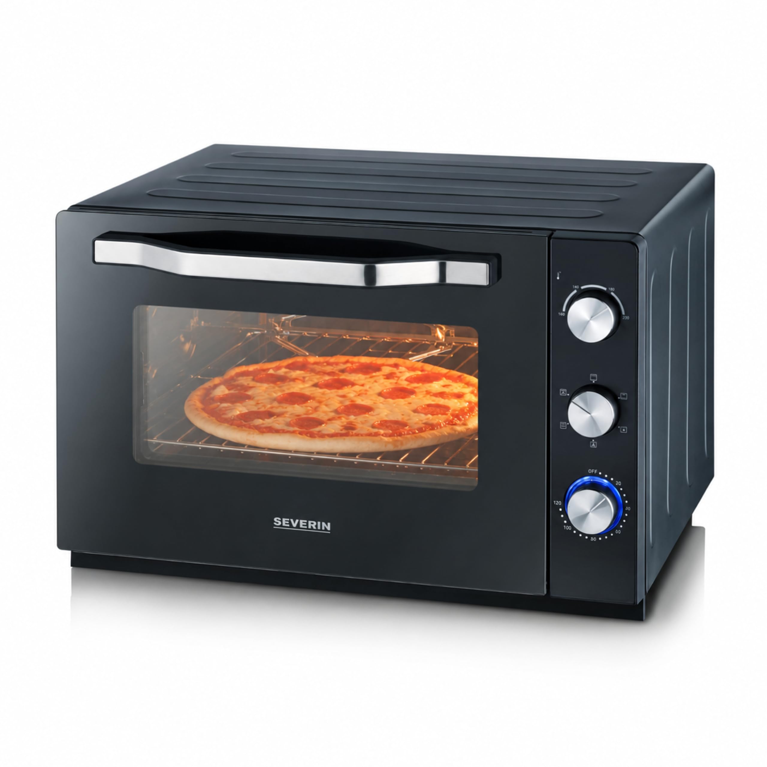 Severin XXL Convection Oven with Pizza Stone 60 L 2200 W