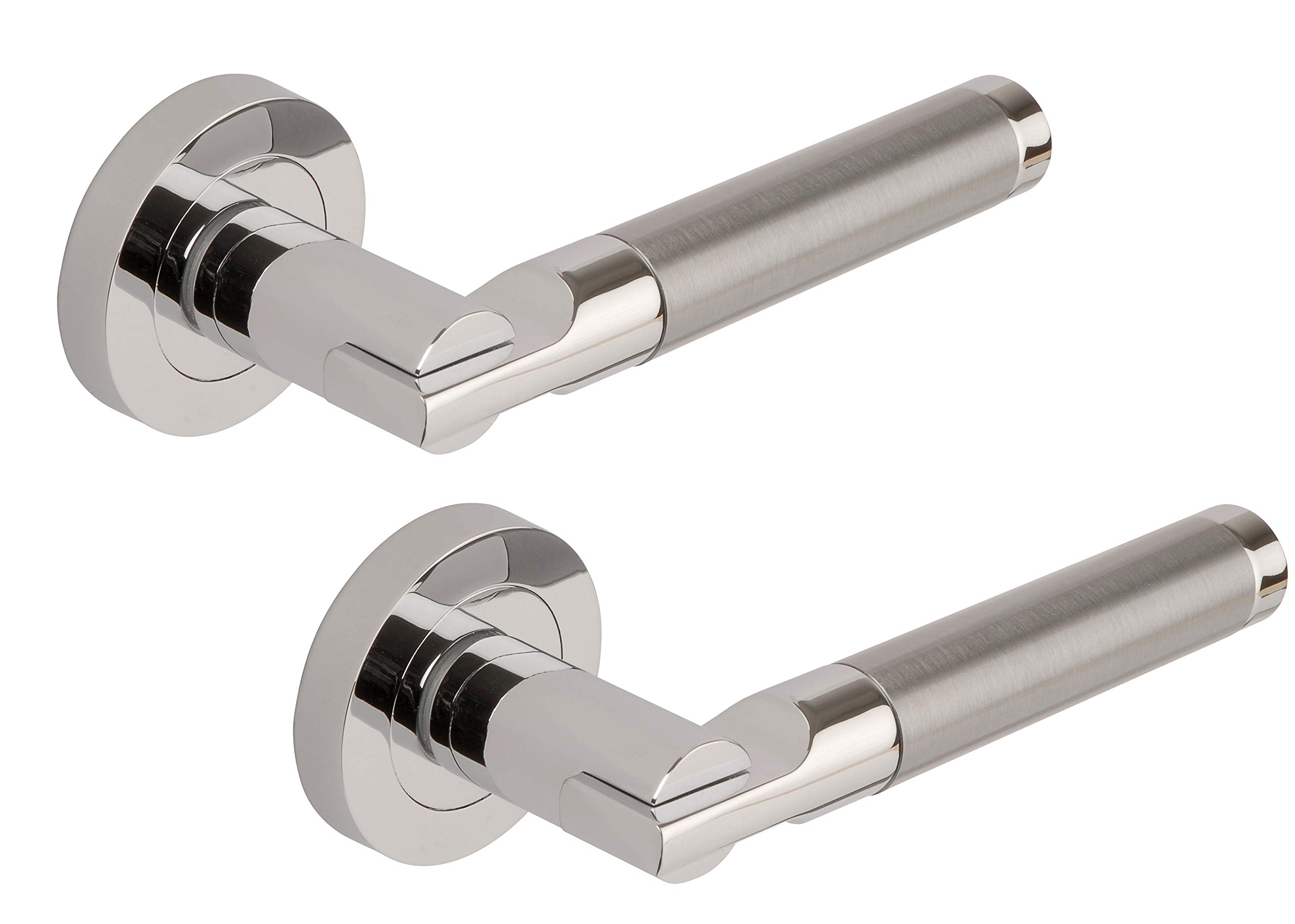 Dale Green Seriphos Lever Door Handles Polished Chrome
