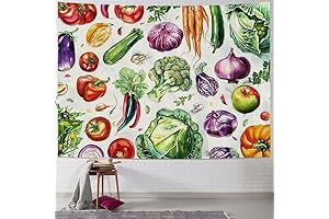BCIG Tapestry | Fruit and Vegetable Tapestry | Wall Hung Decor