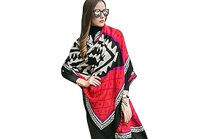 100% Pure Merino Wool Pashmina Shawl Wrap for Women