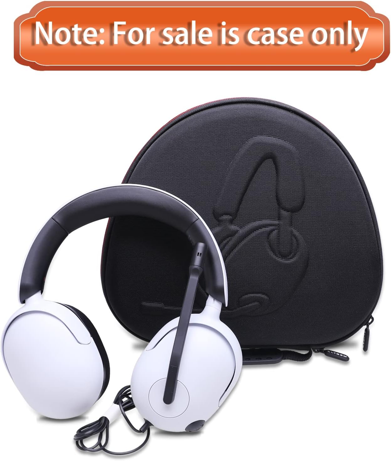LTGEM Hard Case for Sony-INZONE H3 MDR-G300 / H5 WH-G500 / H7 WH-G700 / H9 WH-G900N Gaming Headset - Travel Protective Carrying Bag