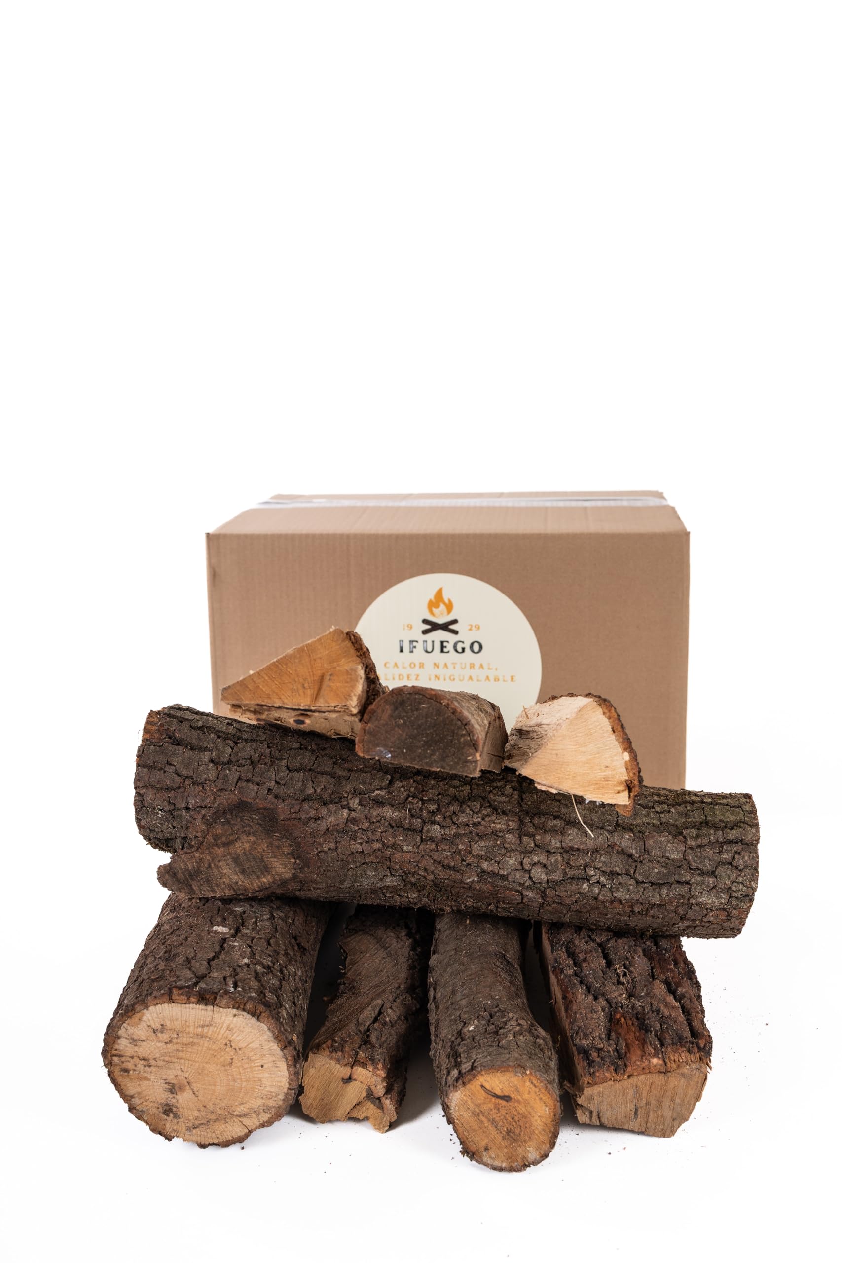Leña para Barbacoas 100% Encina de Fácil Encendido (10kg)