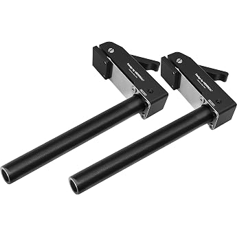 Pack of 2 Adjustable Retaining Clips for Dogs Hold-Down Brackets 20 mm Dog Hole Quick-Acting Woodworking Adjustable Quick Retaining Clips with Planer Bench Perforated Grid Plate Workbench 20 mm