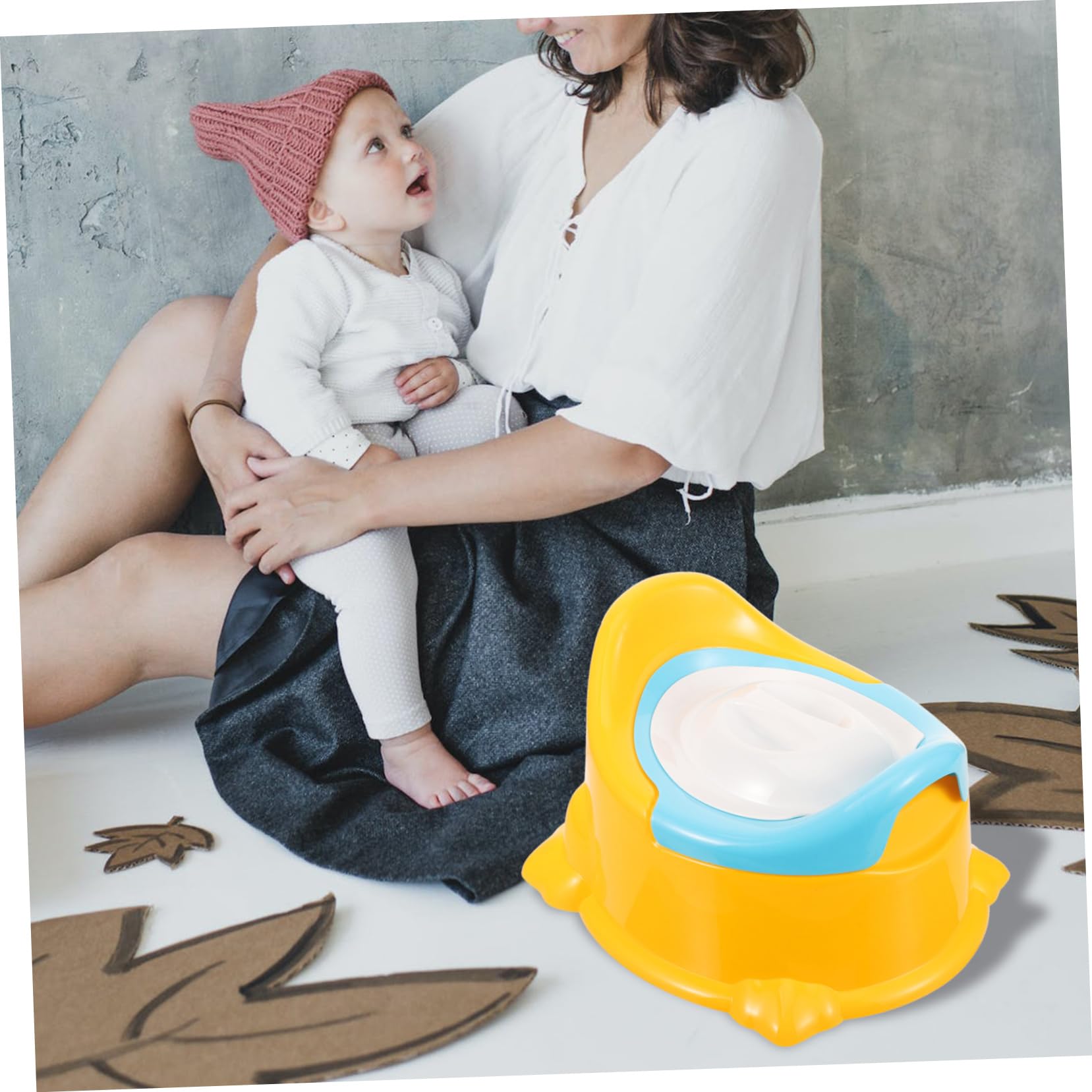 ifundom Orinal Portátil Inodoro De Entrenamiento y De Limpiar Diseño Práctico Aprendizaje Casa y