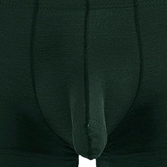 Men's Low Waist Elephant Nose Trunks Male Elephant Nose Boxer Briefs Underwear Breathable Trunks for Men