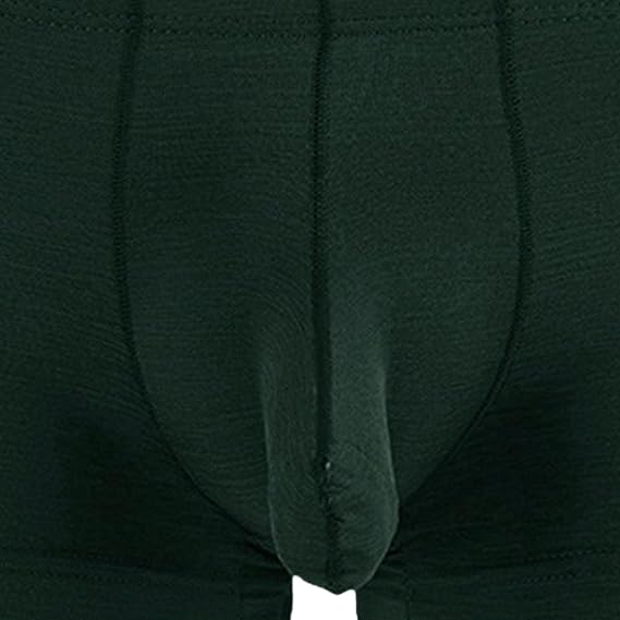 Men's Low Waist Elephant Nose Trunks Male Elephant Nose Boxer Briefs Underwear Breathable Trunks for Men