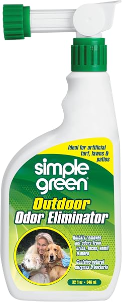 Simple Green Outdoor Odor Eliminator for Pets, Dogs, Ideal for Artificial Grass & Patio