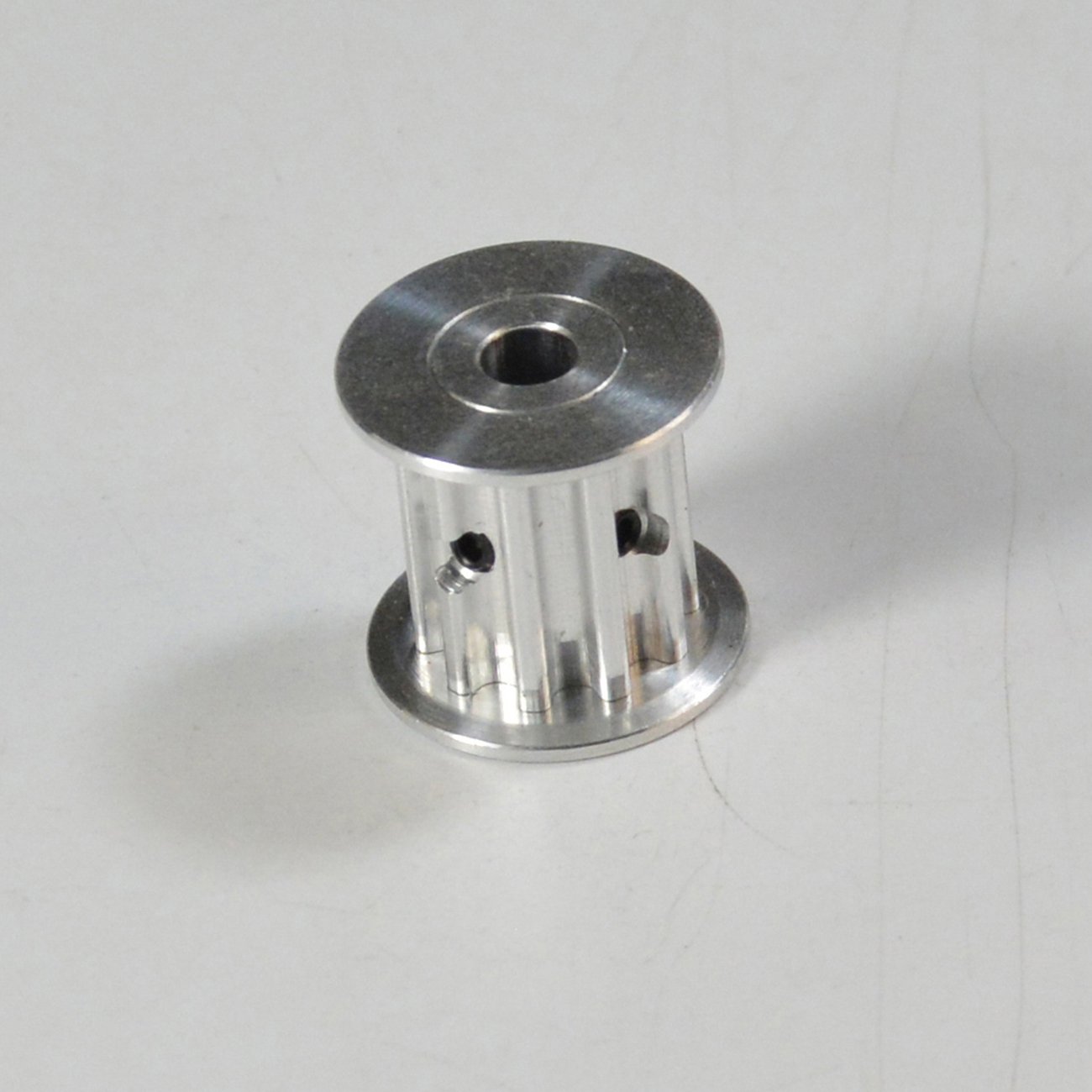 RobotDigg T5 Timing Pulley 10 Teeth 5mm Bore for 15mm Wide T5 Timing Belt No Hub Aluminum Alloy T5 Synchronous Pulley Pack of 2