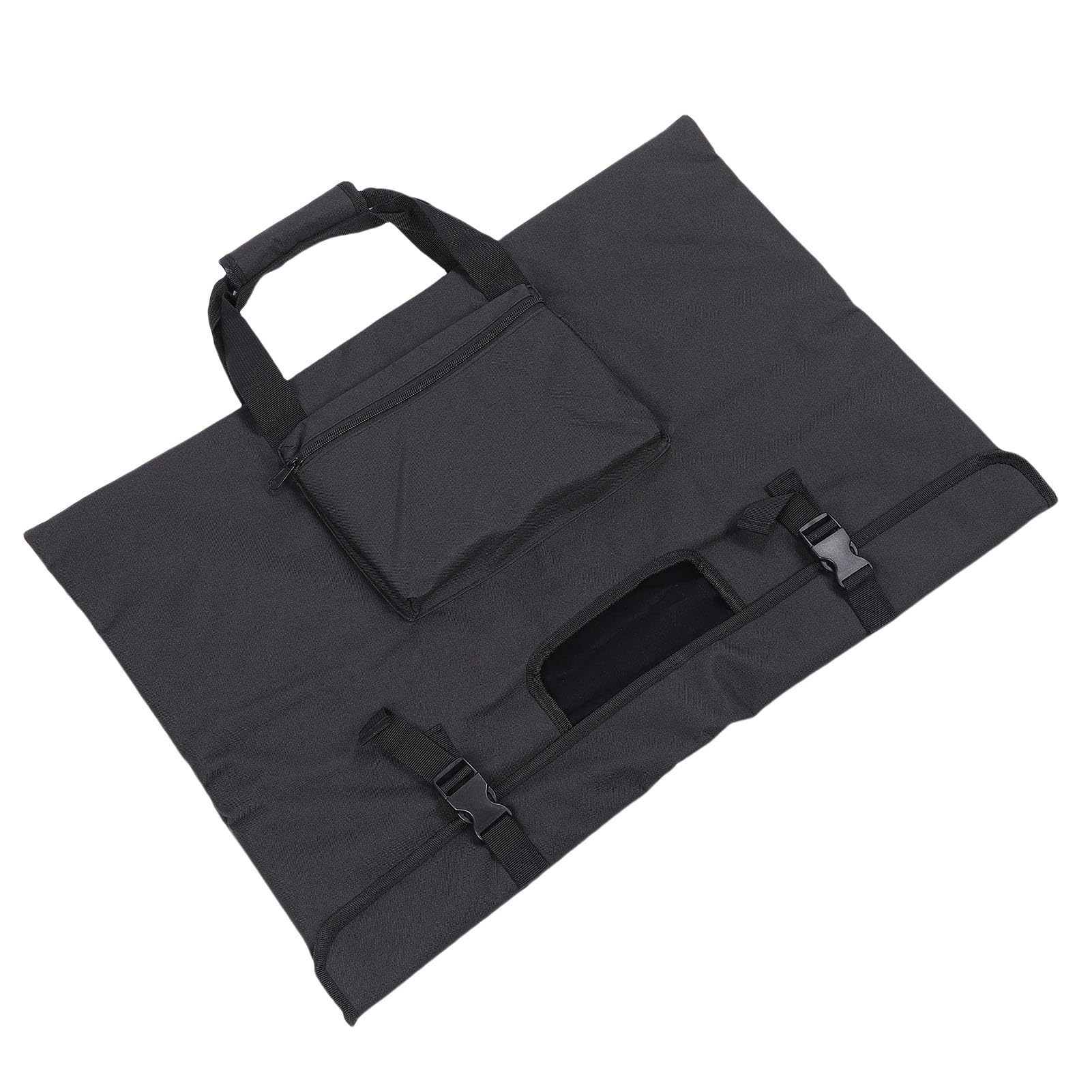 Vikye Estuche de Viaje Acolchado para Monitor de 27 Pulgadas, Bolsa Protectora de Transporte para Pantalla de Computadora con Bolsillos para Accesorios para Teclado y Cables