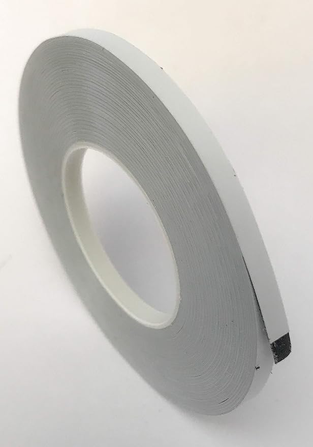 1/8'' White Glossy Chart Tape/Whiteboard Gridding Tape