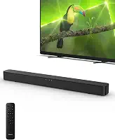 Barra de som Philips B4000 para TV, som de canal 2.0, áudio BT LE, configuração fácil, EasyLINK, Roku TV Ready, controle remoto