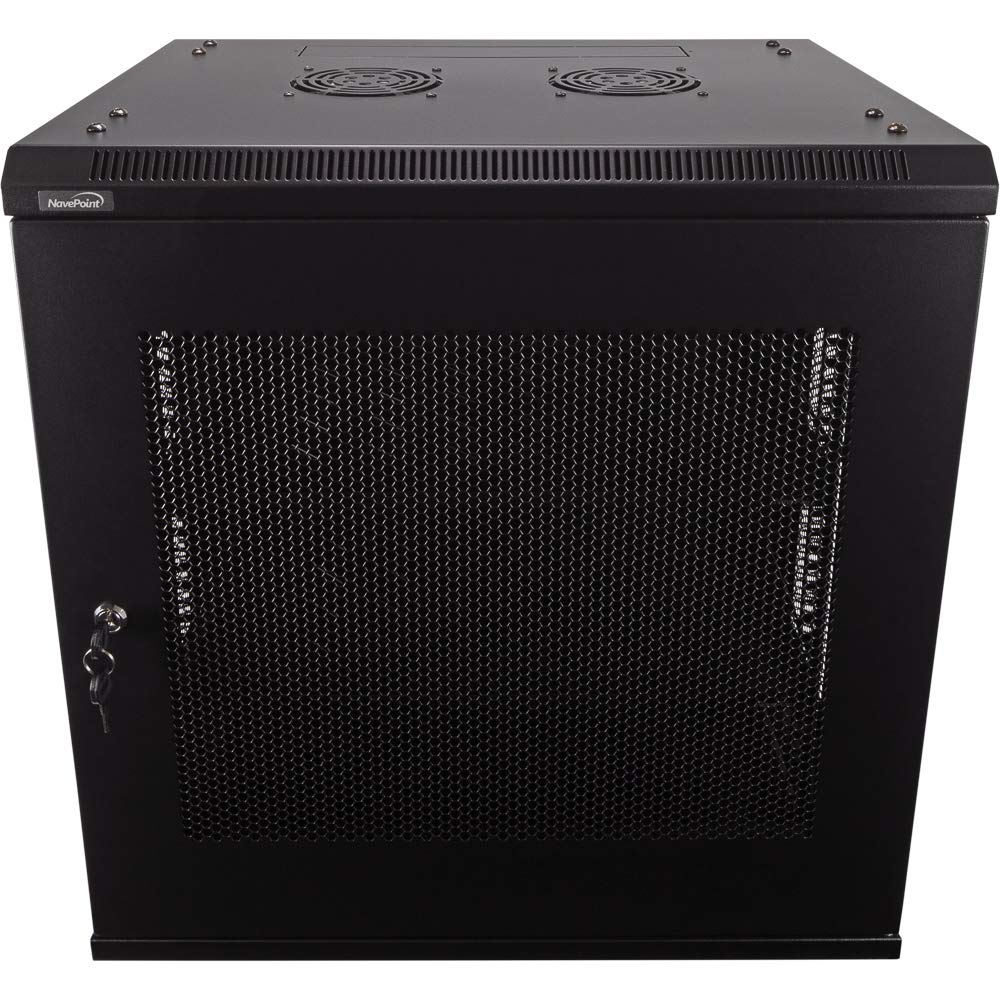 Amazon | Navepoint 12U デラックス IT 壁掛け キャビネット