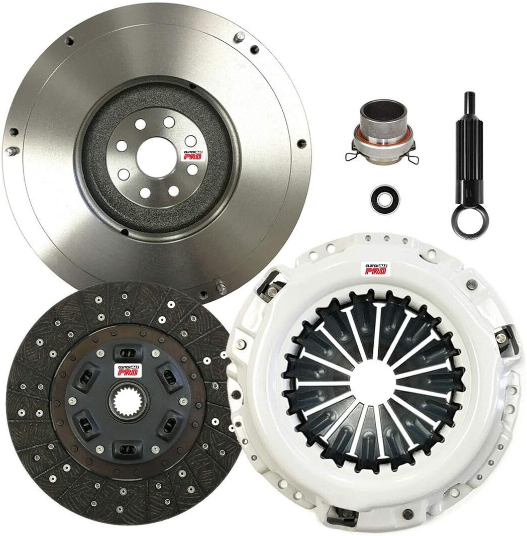 ClutchMaxPRO Stage 2 Clutch Kit with Flywheel for Toyota 4Runner Tacoma Tundra T100 3.4L 5VZFE - 328HP Performance Upgrade