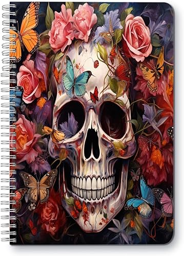 Miniatura 22 de Cuaderno de espiral, doble alambre en espiral, diario de composición escolar, suministros para la escuela y la oficina, 100 páginas, 5.71 x 8.26