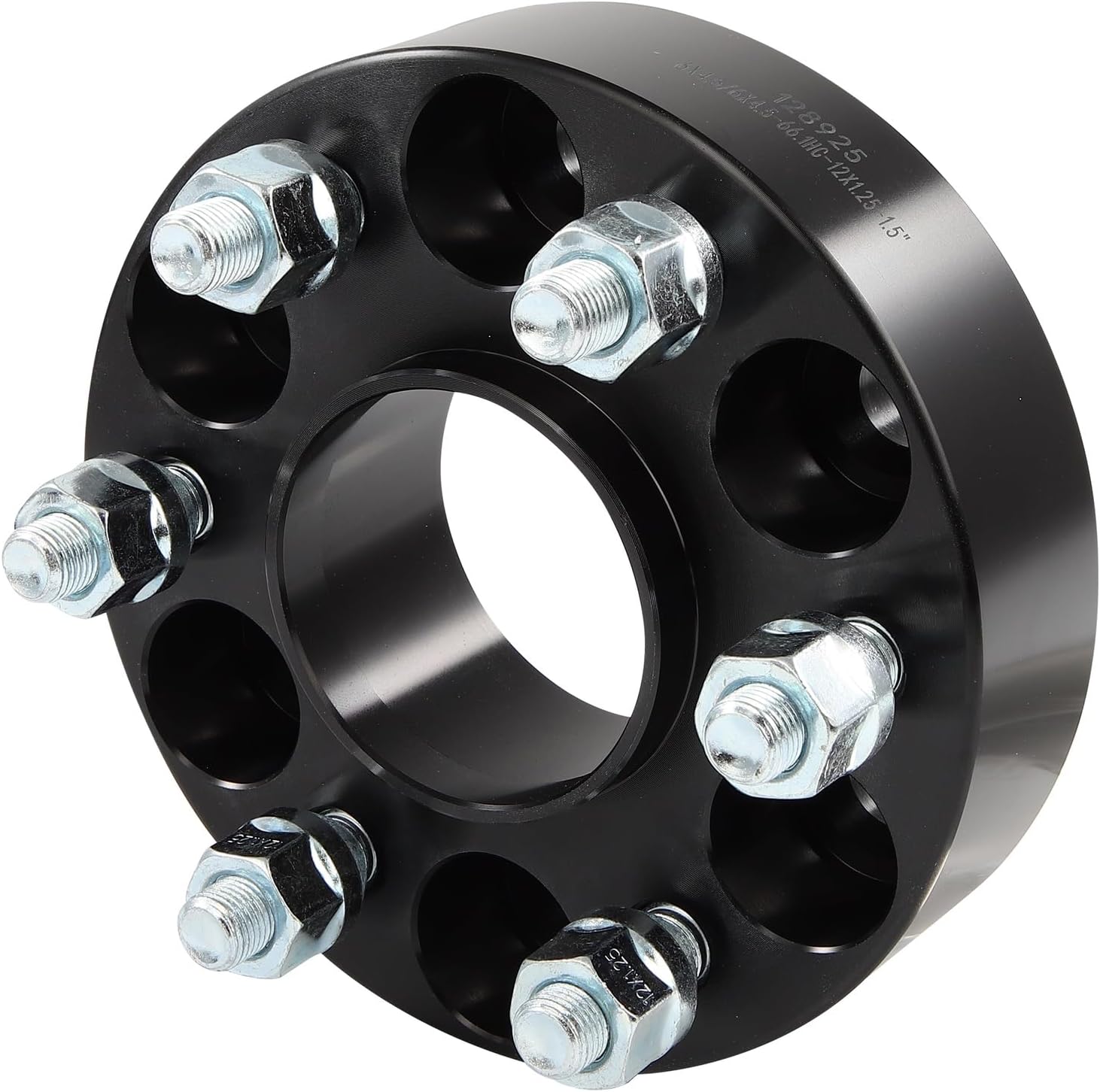 1.5" Wheel Spacer 66.1 Center Bore with 12x1.25 Thread Pitch Replacement for Nissan Frontier 2005-2024 for Nissan Pathfinder 2005-2012 for Nissan Xterra 2005-2015 for Suzuki Equator 2009-2012