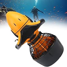 500W Underwater Seascooter, A Powerful Diving and Swimming Booster for Water Sports Swimming Pool & Diving & Snorkeling & Sea Adventures, Beach Depth Within 30 Meters