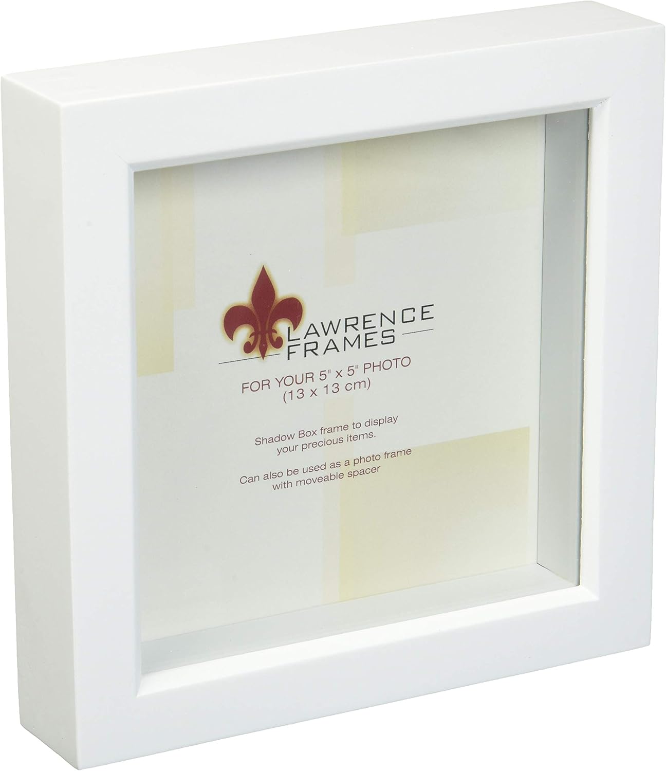 Lawrence Frames, Black, 5x5