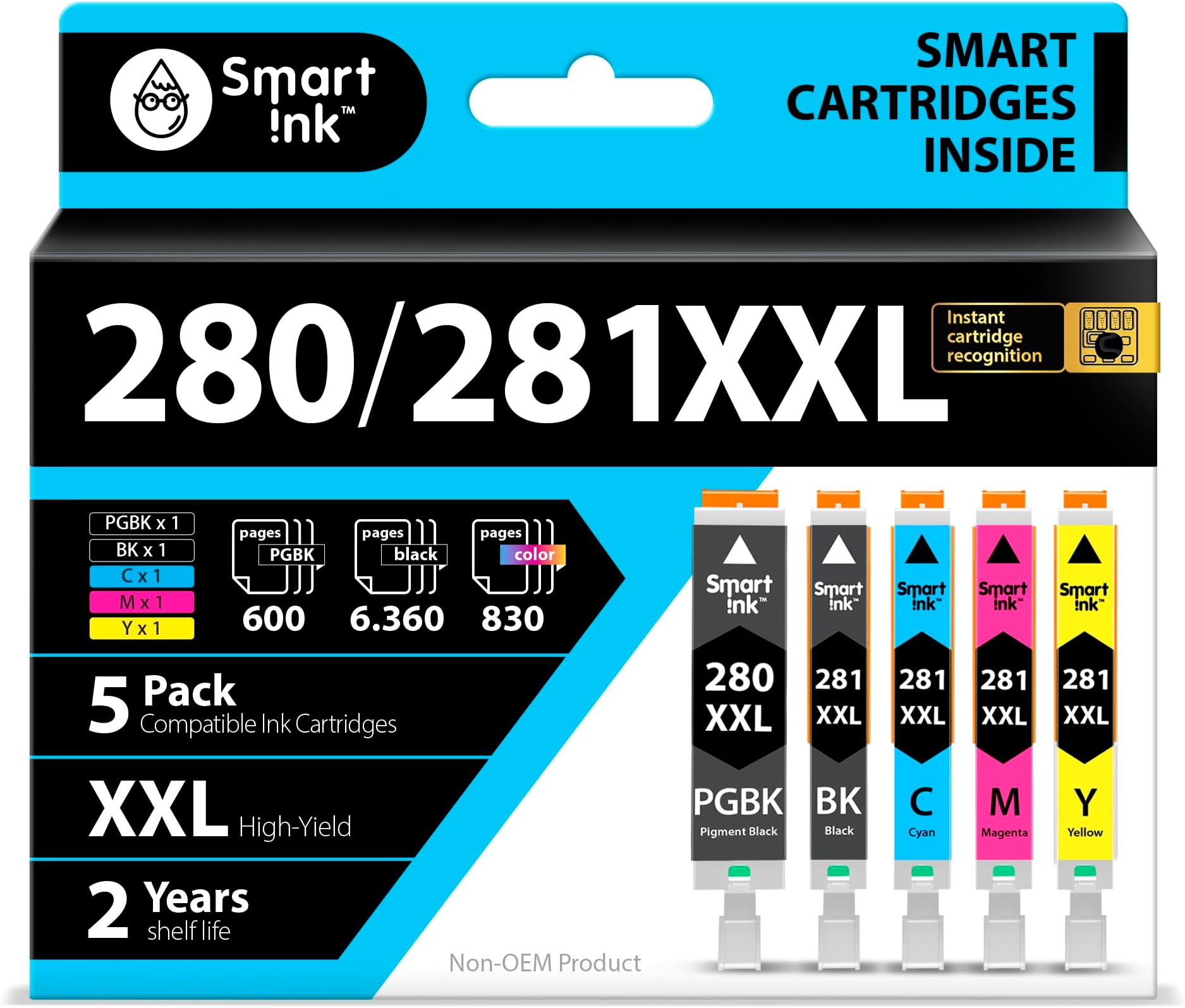 TR8620a for Canon Ink 280 and 281 Cartridges for Canon Printer Ink PGI280XXL CLI