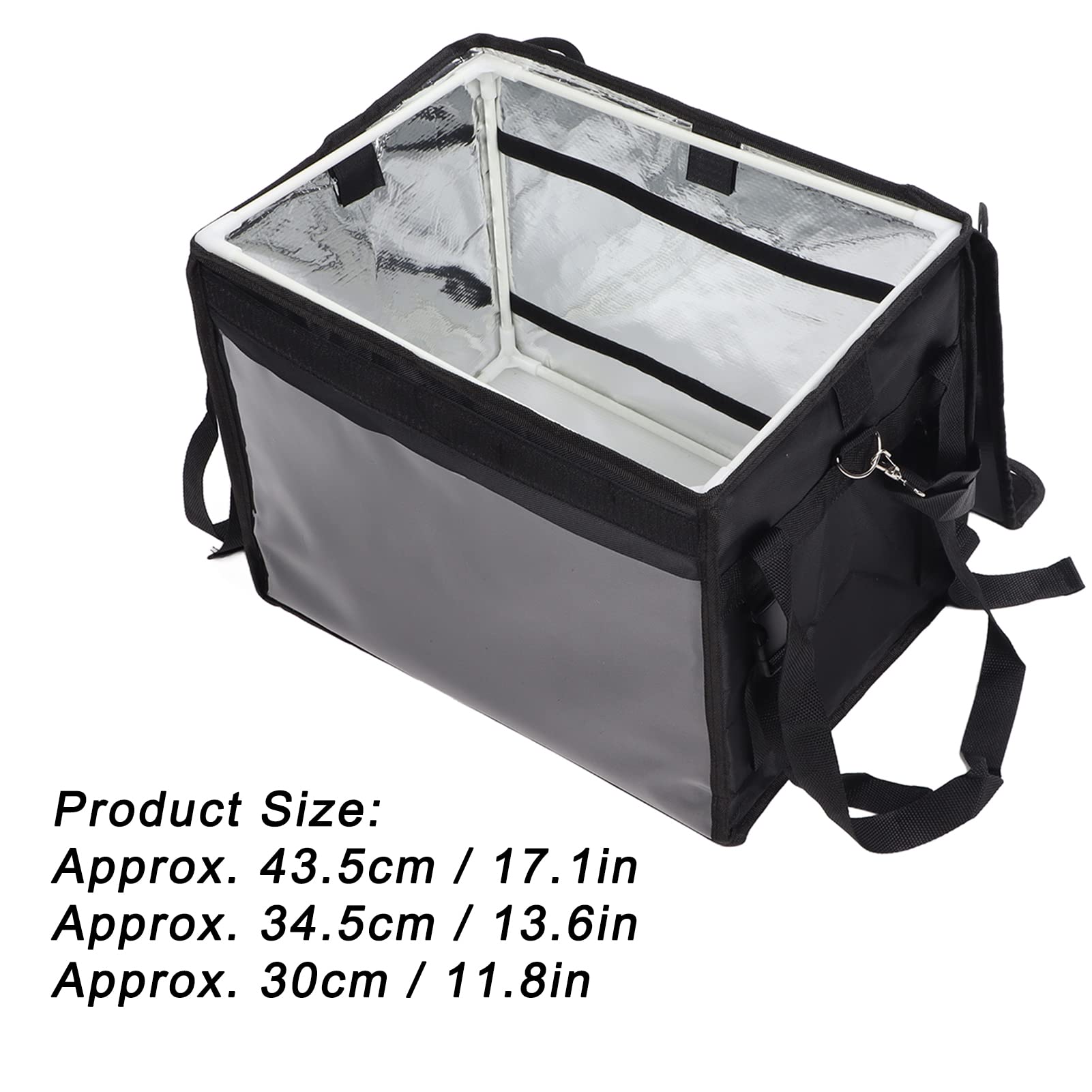 Mochila for Reparto de Comida, Bolsa Aislante for Pizza, Ideal for Reparto Profesional de Comida y comestibles, restaurantes, Catering y Transporte de camareros.