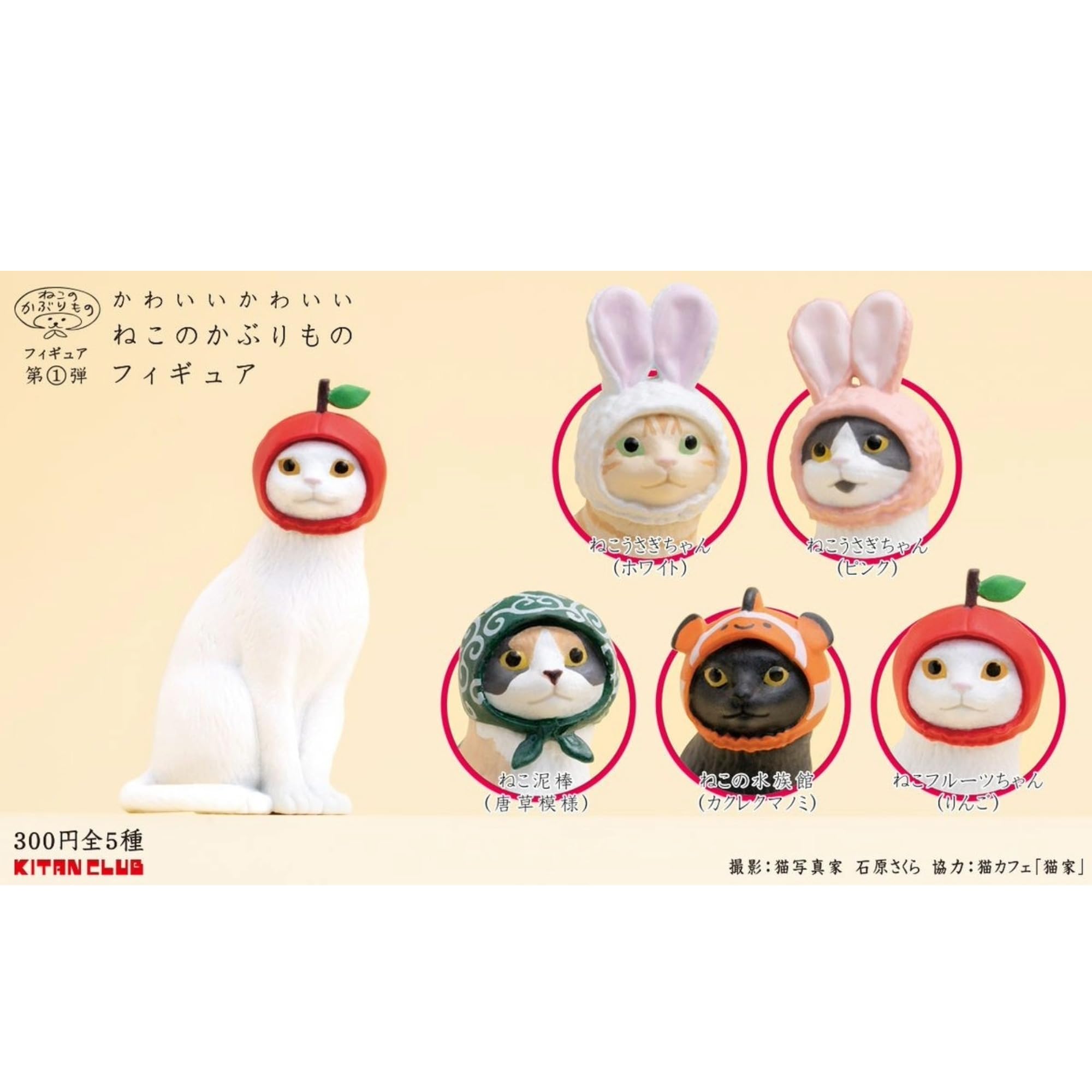 Amazon | 奇譚クラブ かわいい かわいい ねこのかぶりもの フィギュア