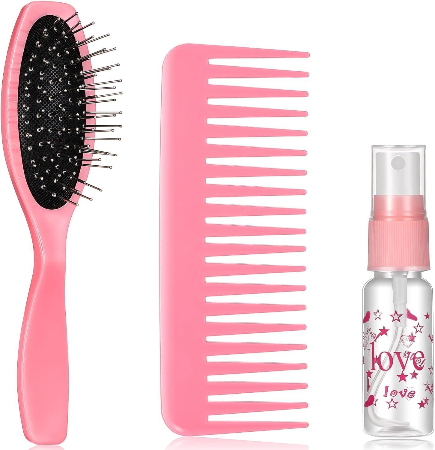 3 Pieces Doll Hair Brush Kit Wig Brushes Wire Doll Hair