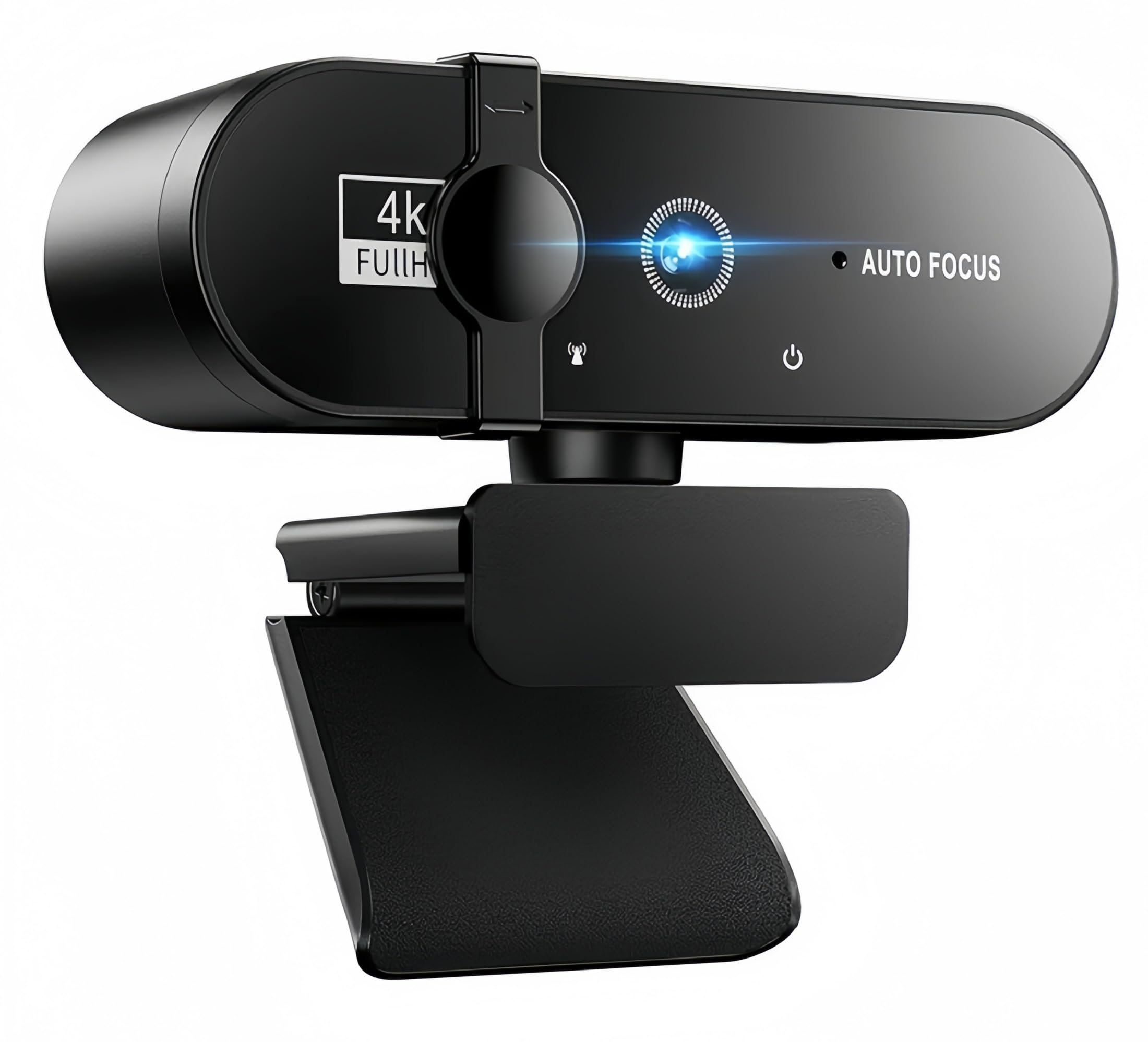 Webカメラ ウェブカメラ PCカメラ HD 4K 高性能 800万画素 マイク内蔵 挿すだけですぐ使える 自動光補正 超広角120° クリップ/スタンド式 三脚対応 外付けwebcam 幅広い互換性 WEB会議/ビデオ通話/テレワーク パソコン Windows Mac Chromeな