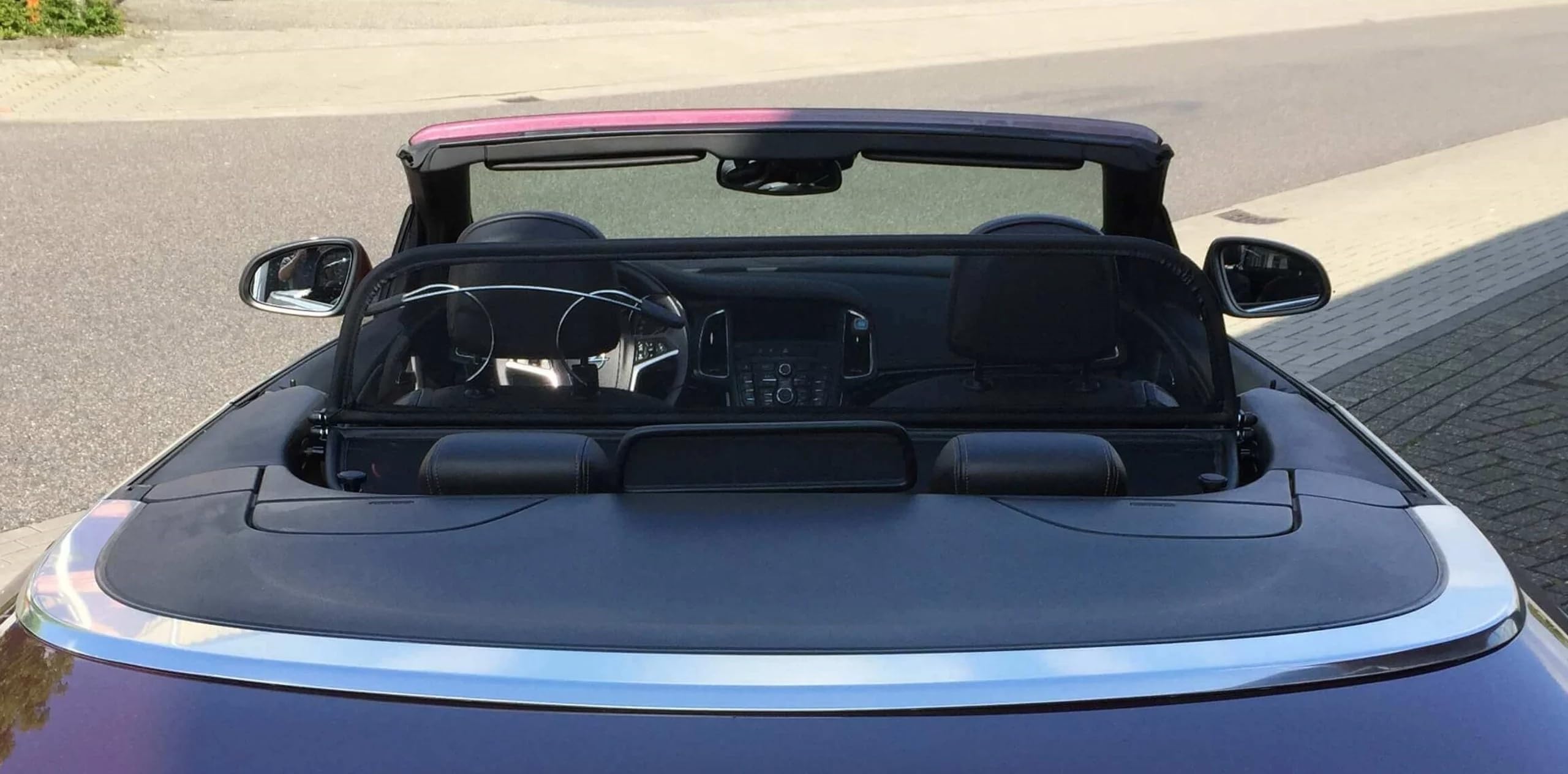 Amazon | Opel Cascada(2013年以降)用ウィンドディフレクター 